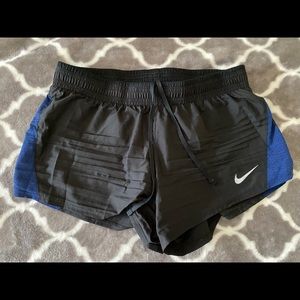 NIKE DRI FIT SHORTS BLACK NAVY M